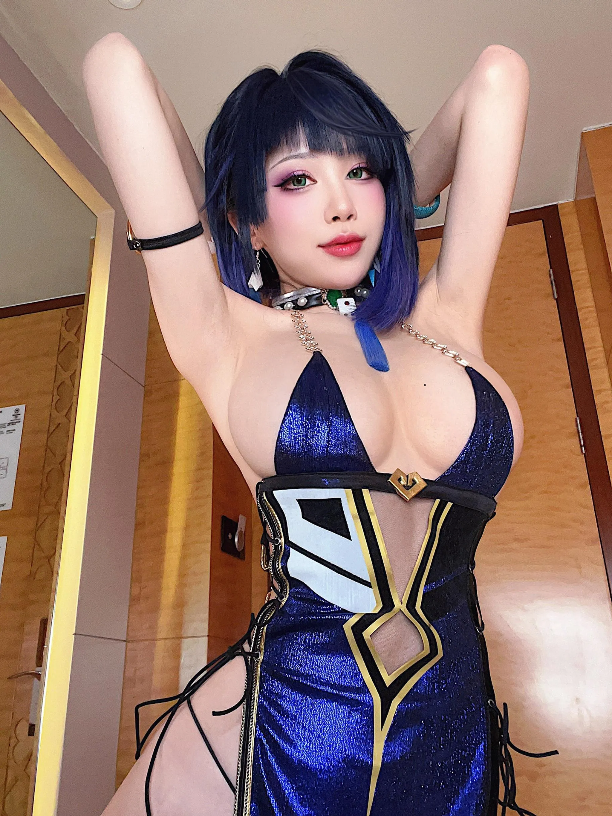 水淼Aqua – NO.135 Fantia 2023年02月套图 夜阑 [23P]插图2